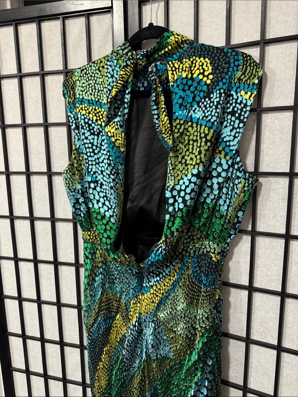 SALONI size 12 Fleur Dot Print Dress Rent the Runway - Picture 8 of 17